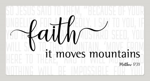 faithitmovesmountains