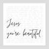 artprintjesusyourebeautiful